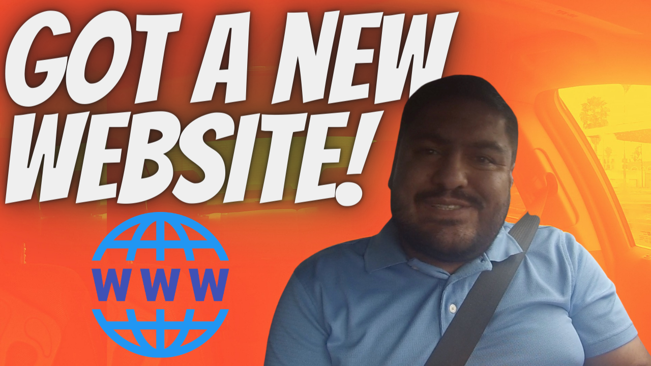 Got a new Website! Getting a host provider, buying a domain name and setting up my brand new website!